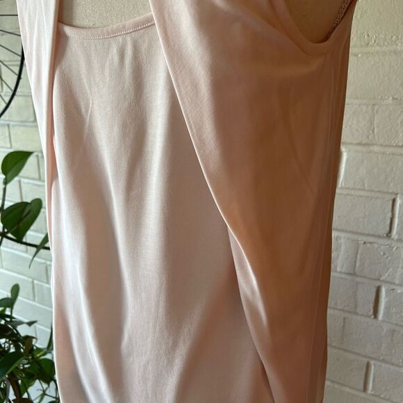 SPLENDID shirt sleeveless with back cut out size S light pink EUC - Picture 6 of 13